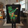 St. St. Patrick's Day Flanelldecke mit Aufdruck, Hohe Qualität, Bequem für alle Jahreszeiten, Heimdekoration, Wärme und Komfort