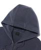 Annoyed A-Stuff Pigment Zip-Up Hoodie Lp3Tu643_Dark Grey
