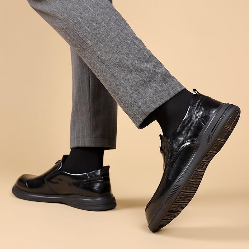 Leather Shoes For Man Genuine Leather Casual Shoes Business Oxford Shoes High Quality Designer Work Shoes