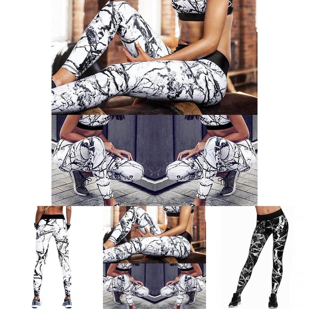 Women Yoga Workout Gym Print Sports Pants Running Leggings With Premium Quality Fabric And Timeless Design For Ultimate Comfort