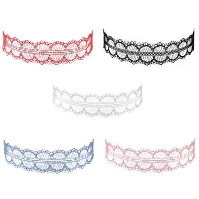 Fairy Style Colorful Lace Choker Necklace for Women