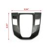 Carbon Fiber Car Gear Shift Box Panel Cover Trim For Honda CR-V CRV 2017-2022