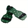 Garden Spiked Shoe Grass Loosening Tool 1.65 Inch Long Spike Lawn Aerator Grass Tip Self-Leveling Epoxy Resin Yard Turf Cultivator