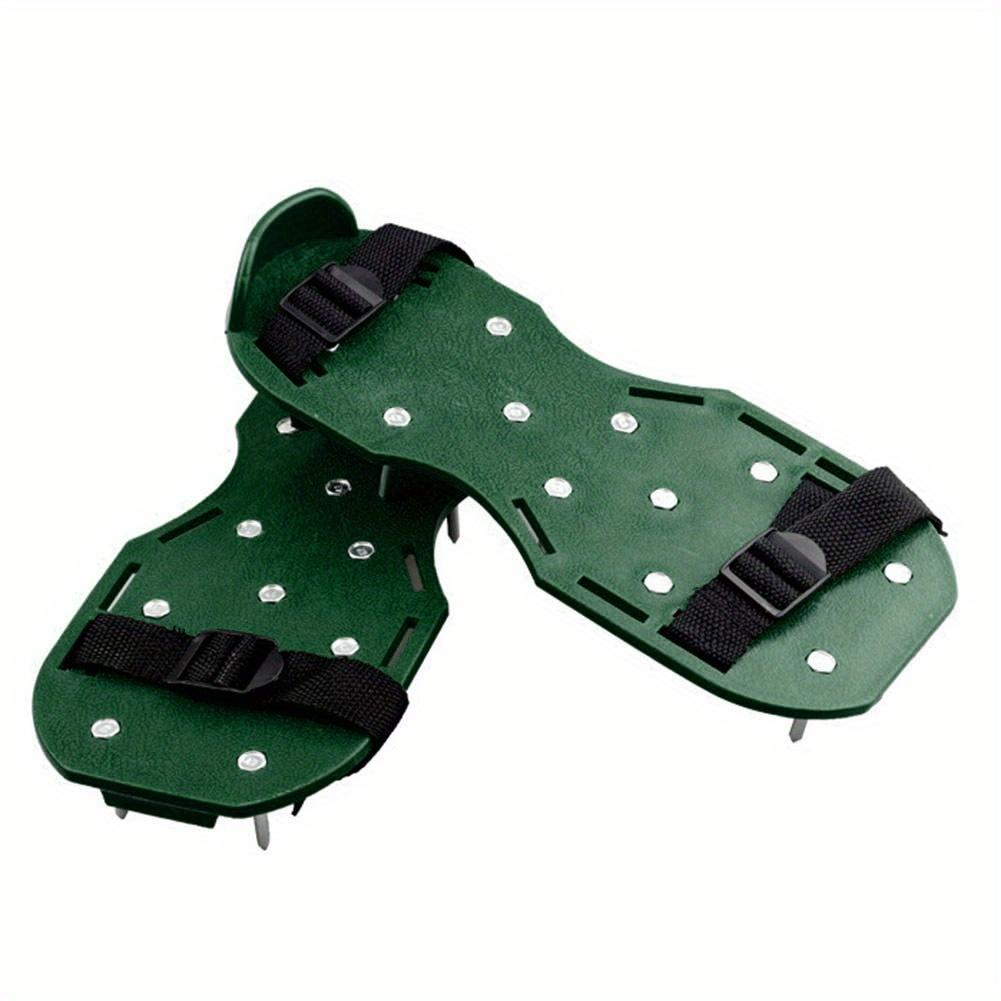 Garden Spiked Shoe Grass Loosening Tool 1.65 Inch Long Spike Lawn Aerator Grass Tip Self-Leveling Epoxy Resin Yard Turf Cultivator