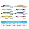 3D Artificial Fishing Lures with 3 Hooks High Attraction Life Like Swimbait Hard Baits for Freshwater and Saltwater