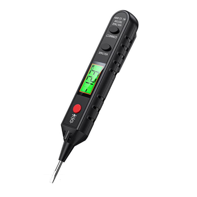 Multifunctional Digital Voltage Tester, Non-Contact Electrical Tester with LCD Display for Home and Professional Use