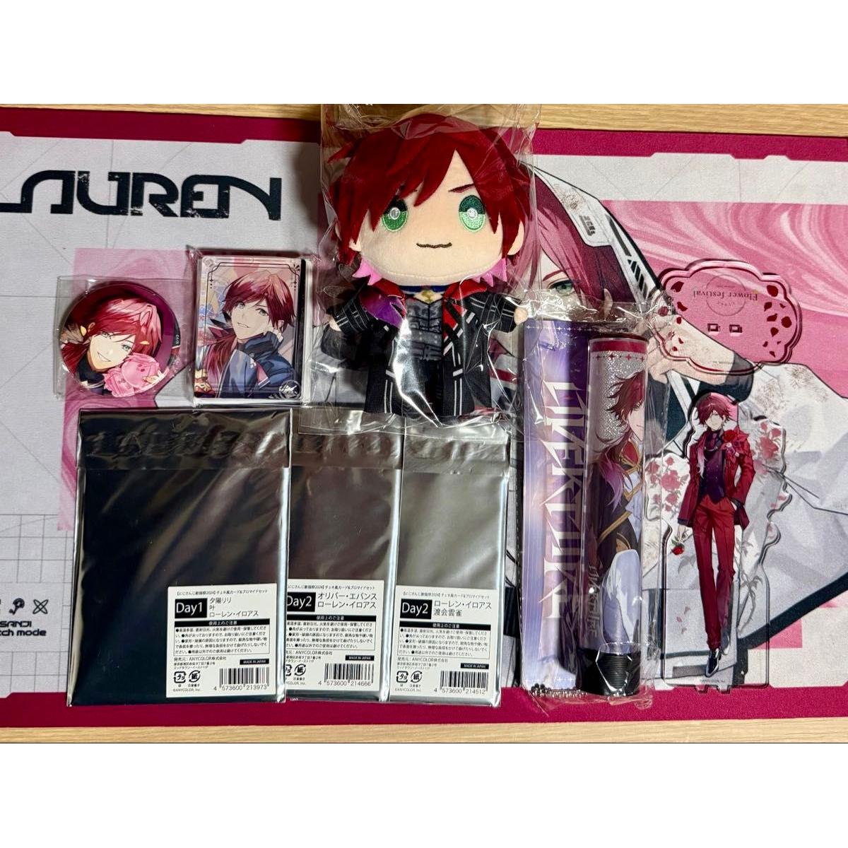 Used Lauren Iroas Lauren Nijisanji Bromide Instax Style Card Penra Canba Akubro