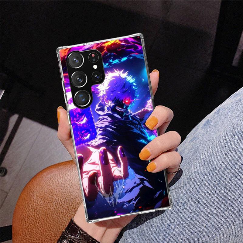 G-Ghoul Tokyo Kaneki Ken Phone Case For Samsung Galaxy S24 S25 Edge S26 Ultra S23 S22 S21 Plus S20 FE + Personalized Print Cover
