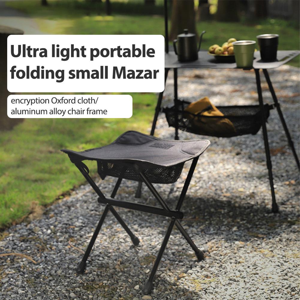Lightweight Portable Camp Chair Compact Traveling Foot Stool Chair Portable Stools Lightweight Stool For Travel Picnic Camping Hiking Backpacking