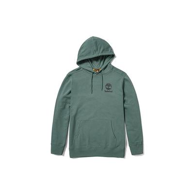 Logo Printed Sports Casual Breathable Long Sleeve Hoodie Men Hoodies Balsam-Green Black A2FV7-DA9