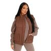 Missy Empire Womens/Ladies Quilted Sleeveless Gilet