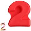 3D Silicone Number Cake Mold DIY Digital Bakery Chocolate Pastry Cream Non-Stick Baking Mould for Birthday Wedding Anniversary