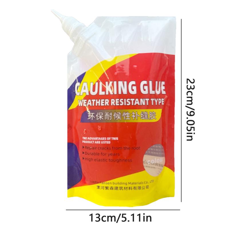 500g Massa para Fissuras Selante para Reparo de Concreto Selante para Concreto Selante de Reparo de Alto Desempenho Massa para Fissuras para Rachaduras em Concreto
