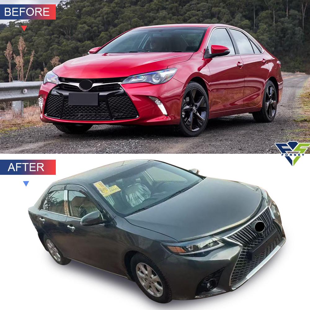 Camry 2015-2016 Lexus-Style Front Bumper Upgrade Kit