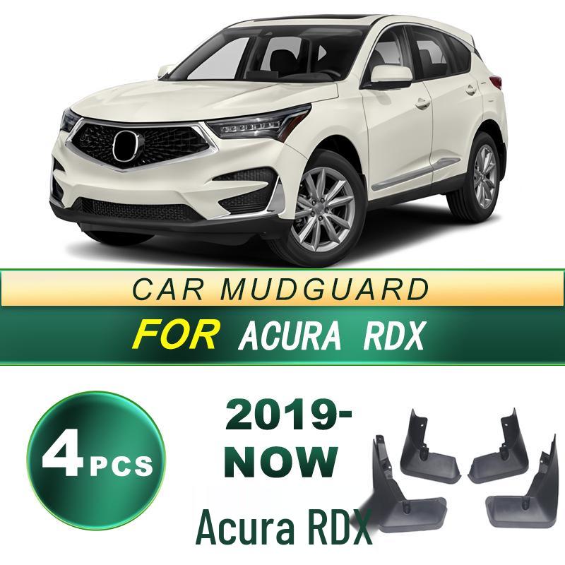 Acura RDX (2019-Present) Soft Rubber Tire Splash Guards/Mud Flaps