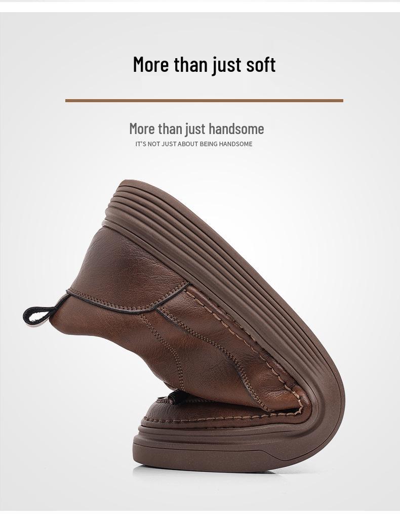 Men's Perforated Leather Driving Loafers - Breathable, Casual & Formal Summer Shoes