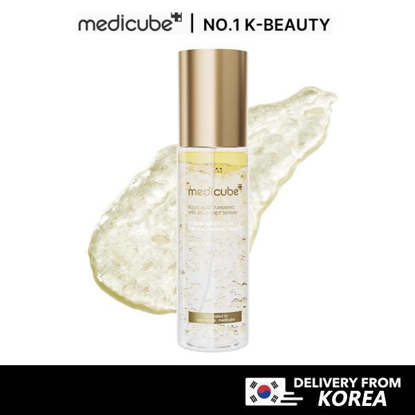 MEDICUBE Kojic Acid Termeric Vita Jelly Mist Serum 100ml 1-Pack (100ml)