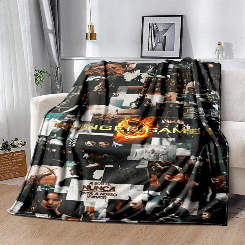 Warm Soft Flannel Throw Blanket for Bedroom Sofa Bed Travel Picnic Perfect Birthday Gift Inspired by The Hunger Games
