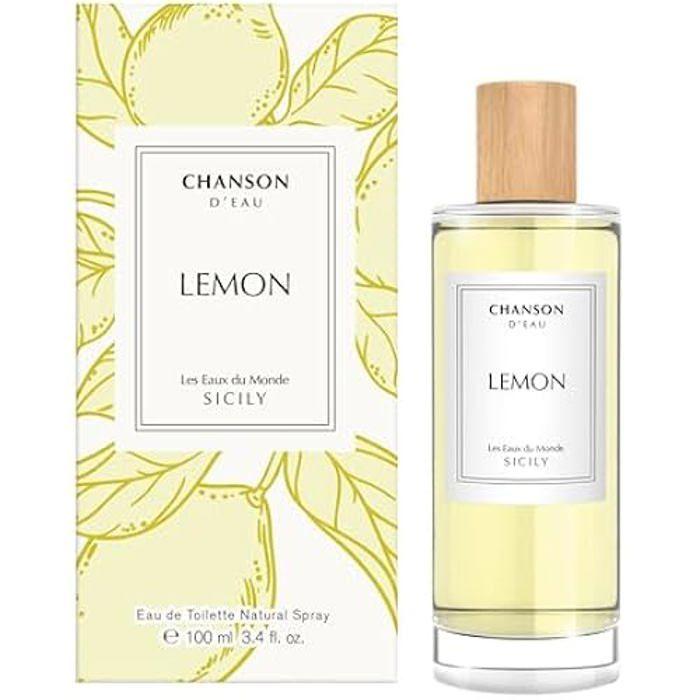 Eau de Toilette - CHANSON D'EAU - Chanson Lemon - 100 ml - Mixte - Fraîcheur agrumes