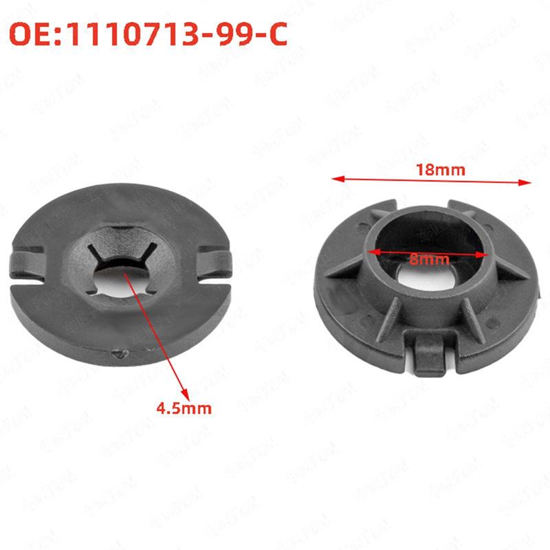 10 Peças Grampo de Fixação de Roda para Capô de Motor Automotivo Clipe de Fixação de Decoração de Arco de Roda Para Tesla Model 3 1110713-99-C