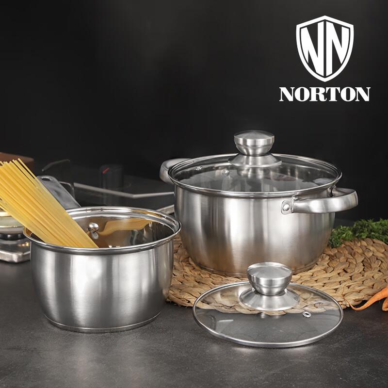 NORTON Stainless Steel Cookware Set