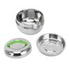 Silver Stainless Steel Food Container 0.8L/1L Thermal Food Container  For Office