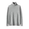 2025 new pure cashmere shirt men's high lapel thickened sweater solid color versatile cashmere knitting