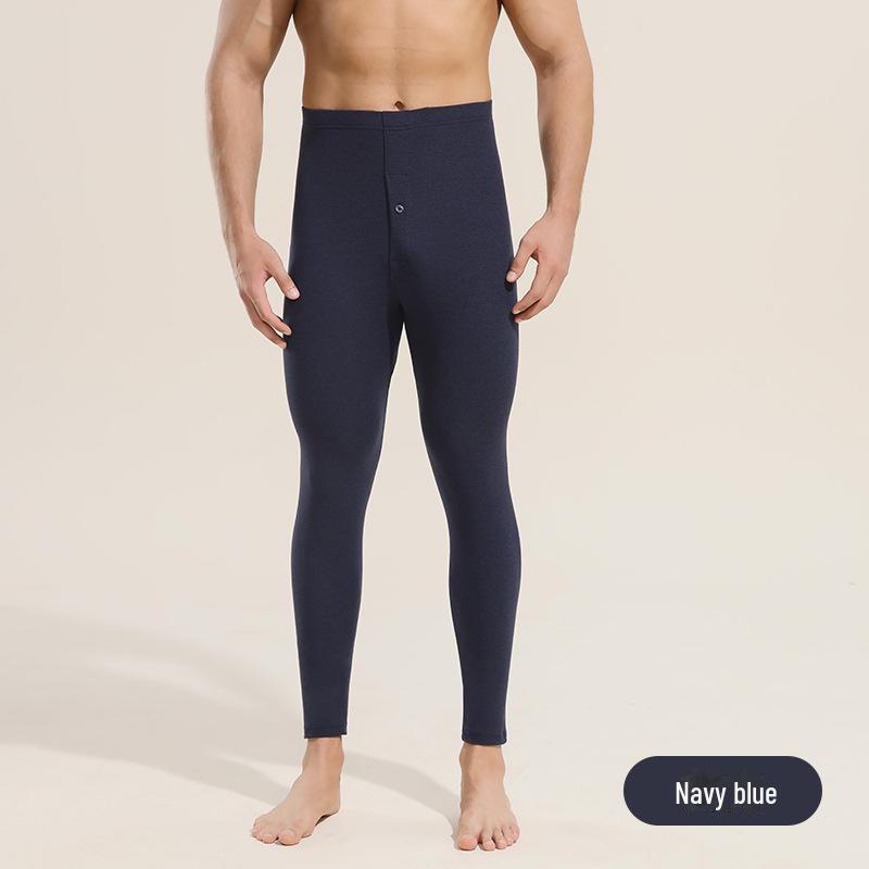 Pánské nadměrné velikosti německý sametové teplé elastické podzimní a zimní legíny