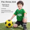 1Pc 3 Colors High-Elastic Indoor Silent Football PU Foam Practice Ball Comes With A Net Bag For Home Use And Skill Development