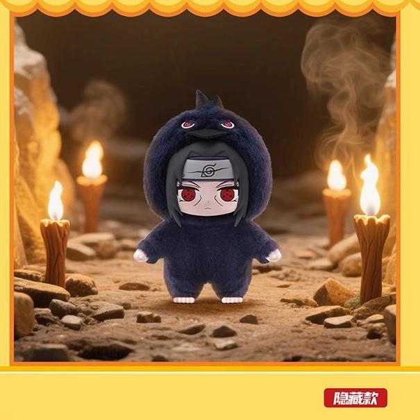 Authentic EAKI Naruto Blind box Shippuden Party Series Stuffed Plush Trendy Ornament Collection Toy Birthday Christmas Gifts