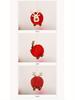 4pcs Adorable Sheep Plush Christmas Ornaments Festive Lamb Decor,Hanging Candy Bag Charms for Tree Home Decoration,Christmas Party Decorations