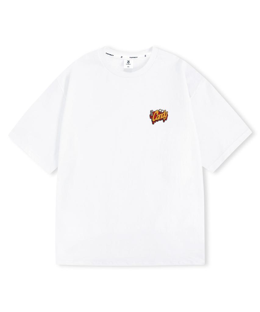 TOPBOY Melt Pop Oversized Short Sleeve T-Shirt (Type A)