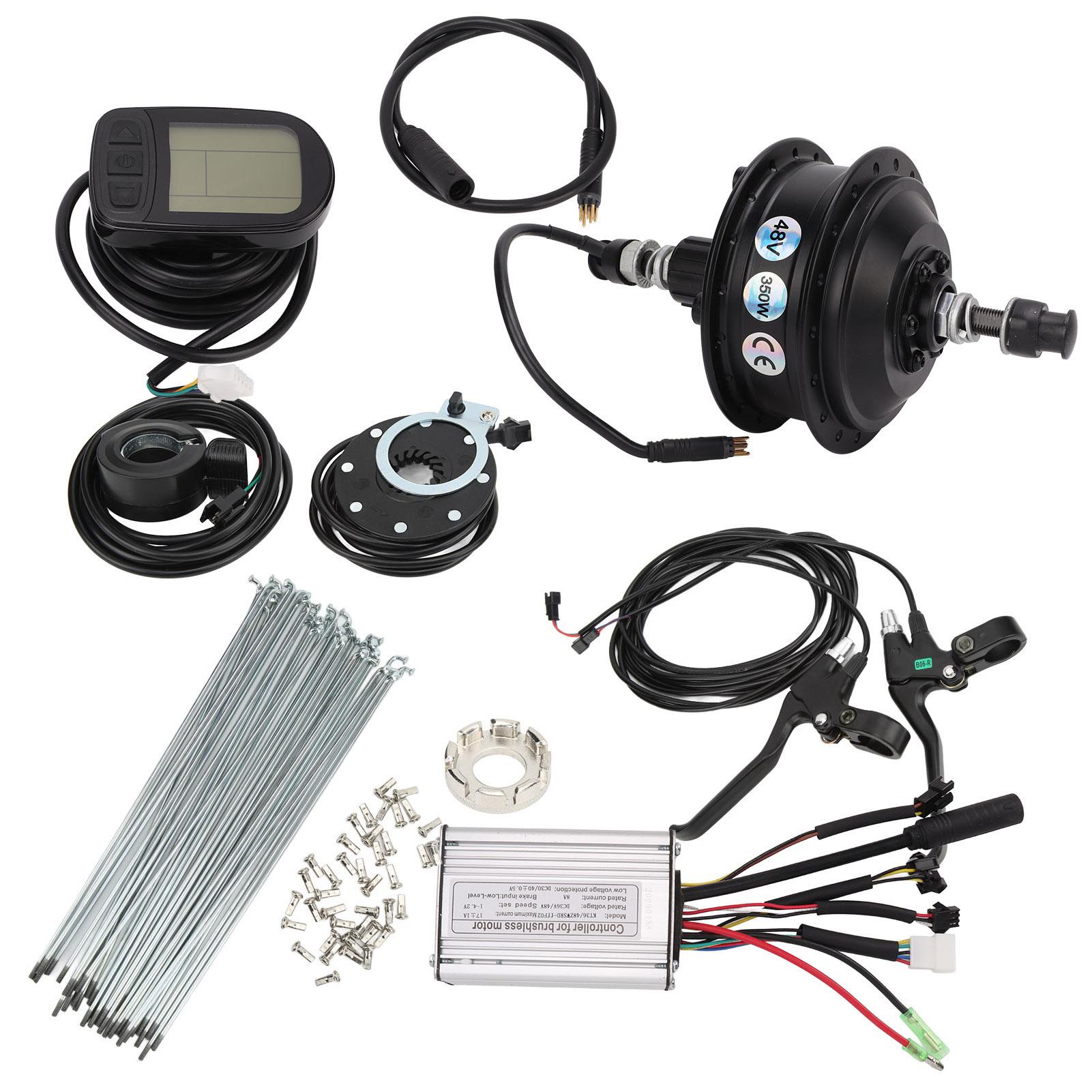48V 350W Electric Bike Rear Drive