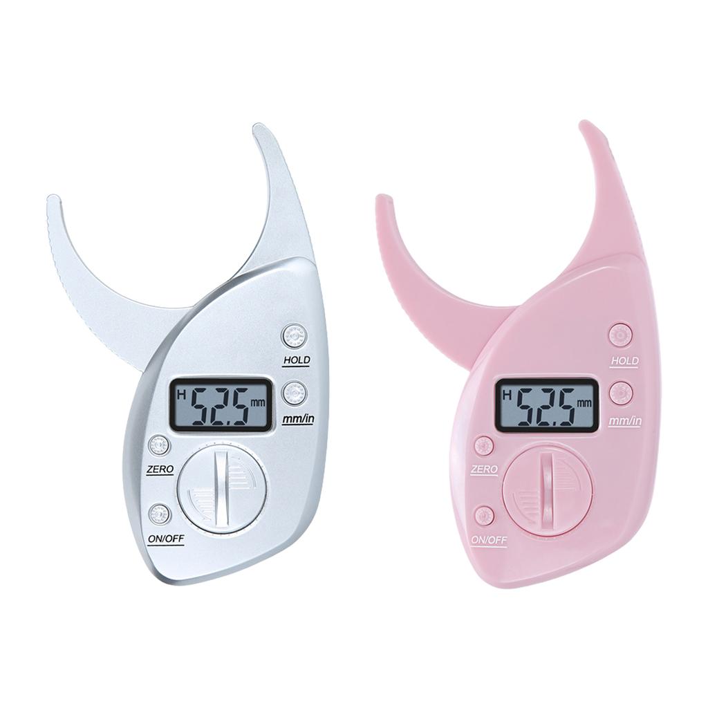Digital Body Fat Caliper with Ergonomic Design & Easy To Read Display ABS for Accurate Measurement & Health Management