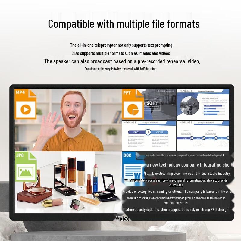 Smart Teleprompter TZ20pro