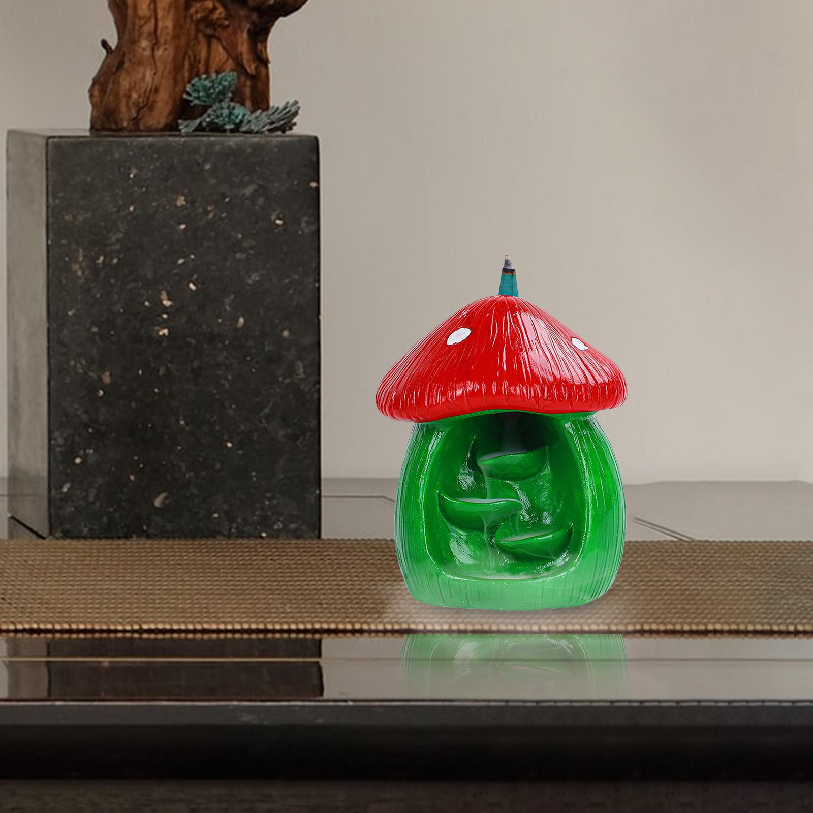 

Грибной держатель крыльца горелка обратного потока для украшения Red Green