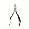 1Pc Black Toenail Ingrown Nail Art Cuticle Nipper Clipper Edge Cutter Manicure Scissor Plier Tool