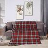 Christmas Brodie Dress Tartan Plaid Blanket Flannel Summer   Multifunction Soft Throw Blankets for Bedding Car Bedspread