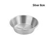 1Pcs Sushi Dipping Sauce Dishes Mini Appetizer Plates 304 Stainless Steel Seasoning Tray 7/8/10/11cm Bowl Sauce Plate