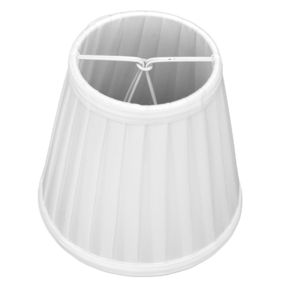 2PCS Clip On Design Clip On Lamp Shade Fabric Pleated Fabric Lampshade Small Lamp Shade  Wall Lamp