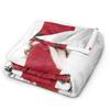 Mariah Carey Christmas  Super Warm Blanket  Camping Plush Throw Blanket Funny Home Decor Flannel Bedspread Sofa Bed Cover
