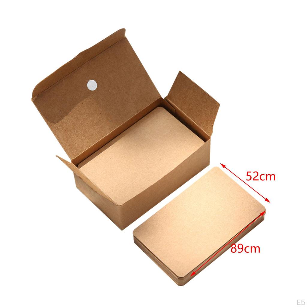 100 Count Blank Business Cards for DIY Projects And Celebrations