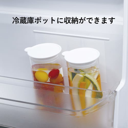 HARIO Vinegars Pickle Pot, 700ml, Pickle Storage Container, White, Made in Japan, VPP-700-W