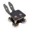 CW Key Quick Response Double Paddle Morse   Key with Magnetic Base 3.5mm   Type C Port for Smartphone Computer Ham Radio