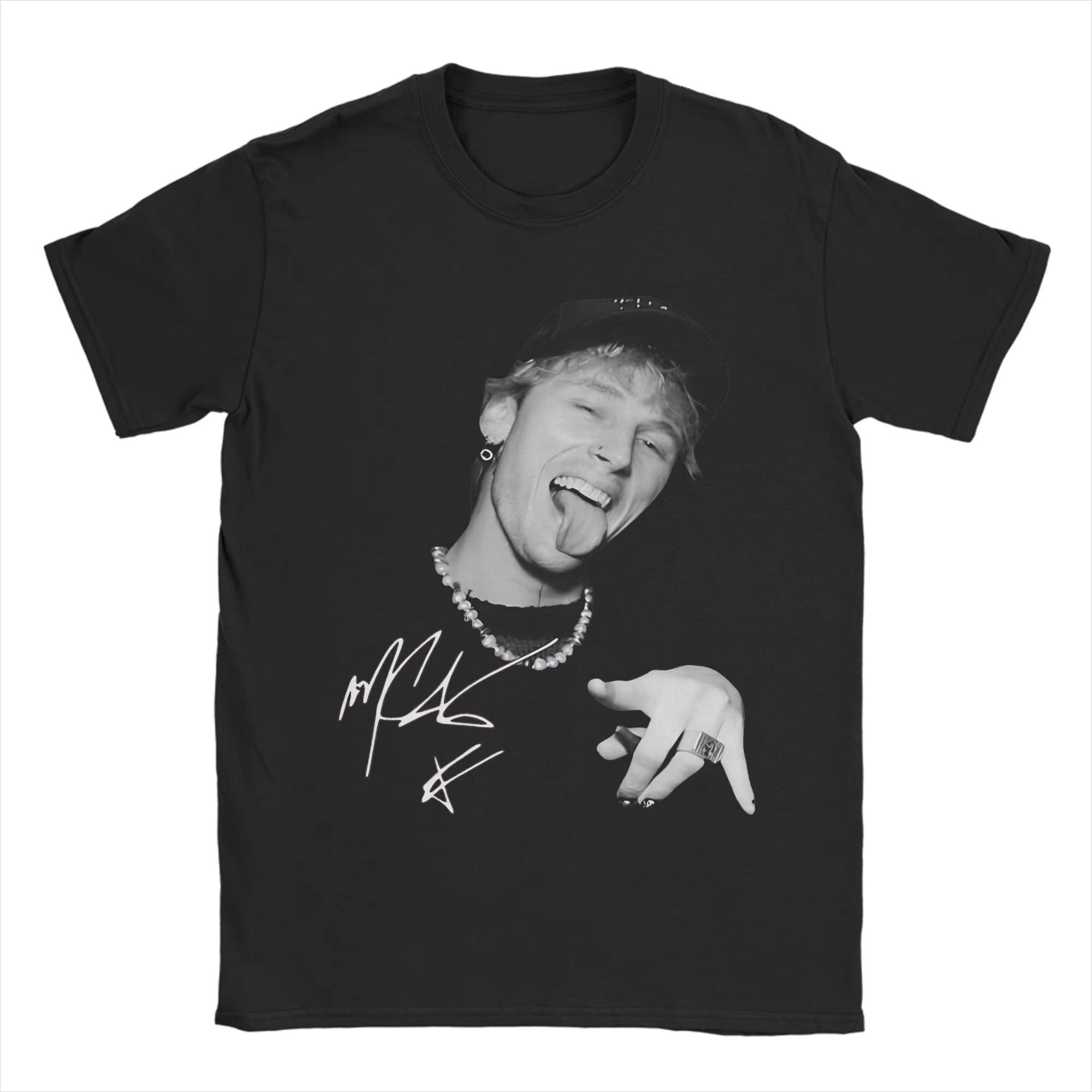 

2026 Unisex Women TShirt MGK Lost Americana Amazing Cotton High Quality Y2K Unisex Tee Shirt Short Sleeve T Shirts O Neck Clothes M