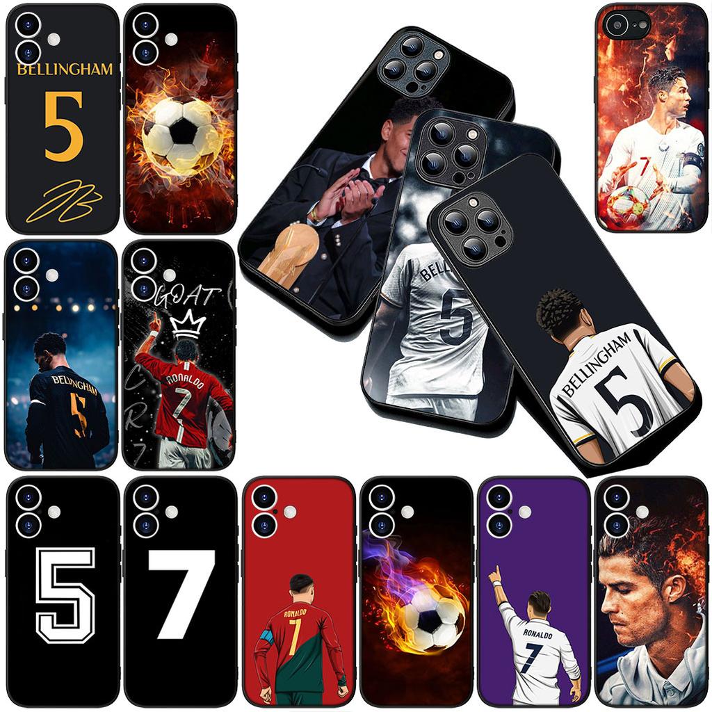 for Samsung Galaxy A35 A36 A55 A26 A05 A06 A14 A50 A51 A53 A54 A12 A13 A23 Phone Case Poster No7 Soccer No 5 7 Football No5