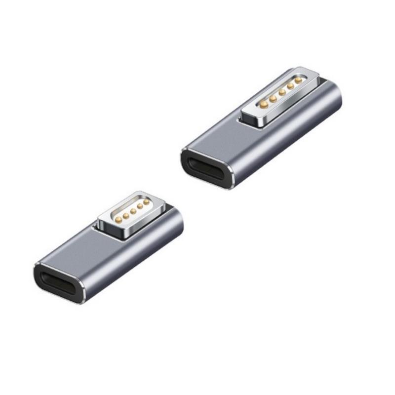 Adattatore Convertitore da USB C a Magsaf Adattatore di Ricarica per PC per Notebook Macbook