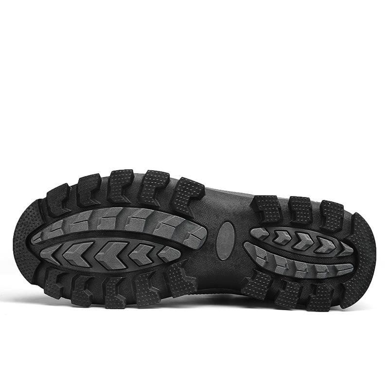 Cold sticky shoes Four seasons leather surface breathable outer wear sports shoes Tire sole non-slip outdoor mountaineering rock climbing shoes