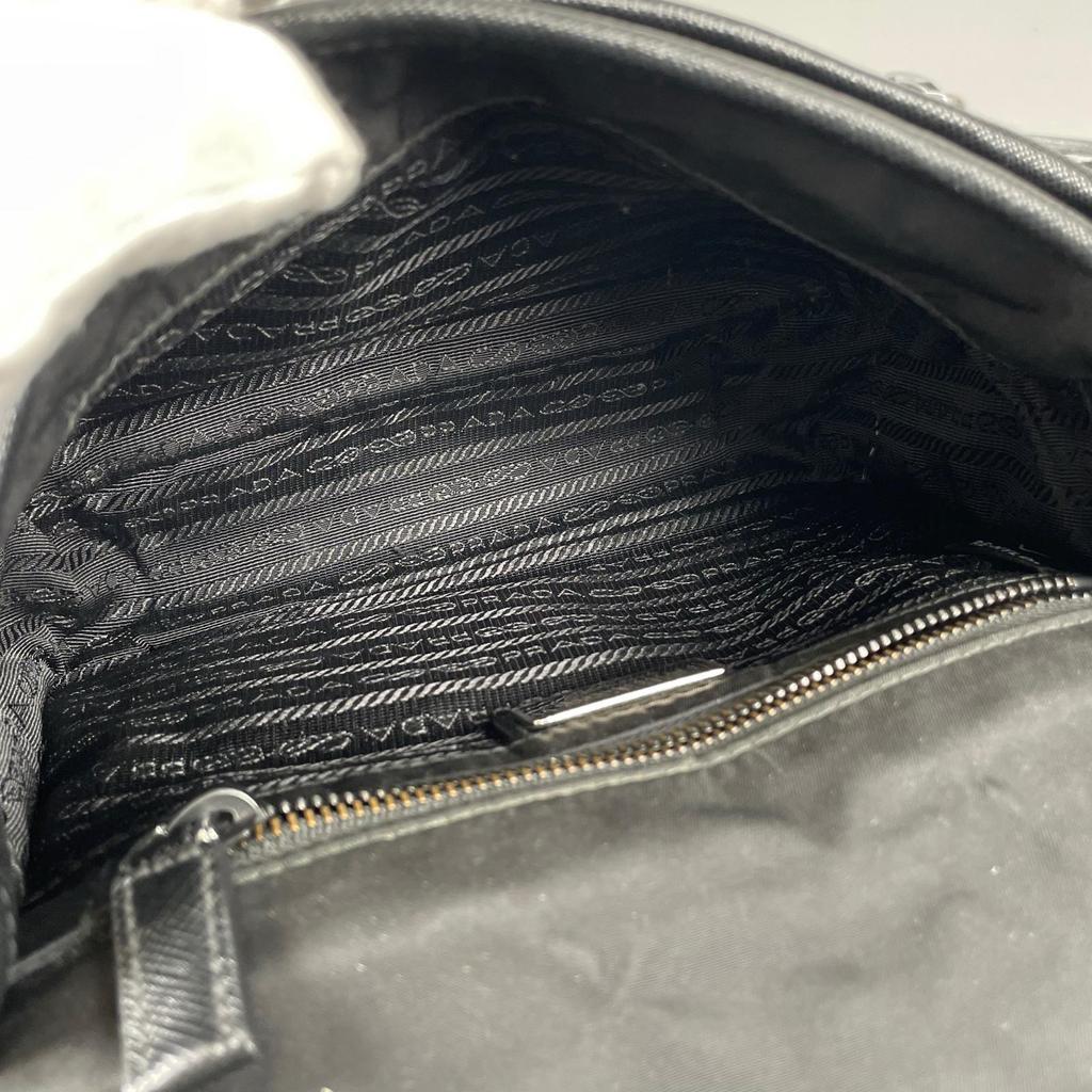 PRADA Re-Nylon 2VD034 Shoulder Bag black Women used