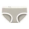 Female Spring and Autumn Middle Waist No Trace 7A Class Antibacterial Pure Cotton Underwear